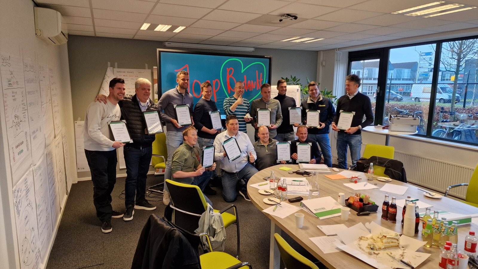 Feestelijke afsluiting bij Fruity Pack