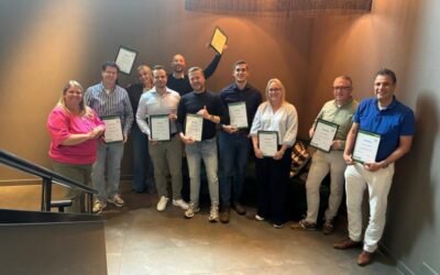Certificaat Uitreiking Biscuit International “Basic Leadership Program”